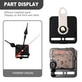 thumbnail image 3 of PAMINGONO 1 Set Silent Clock Mechanism Replacement Kit Black Acrylic for DIY Projects Craftsmen, 3 of 6