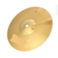 thumbnail image 4 of Durable Brass 8in Cymbal Musical Instrument Accessory for Drum Set, 4 of 7
