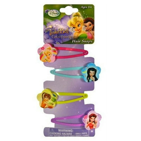 Disney TinkerBell Hair Snaps Fairies Hair Snaps