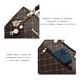 thumbnail image 4 of Bolso  Bandolera De Cuero para Mujer Gran Capacidad, Marrón claro, 4 of 5