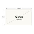 thumbnail image 2 of Projector Screen White Grid Anti-Light 160° Viewing Angle Reflective Screen ,Wrinkle-Free, 2 of 7