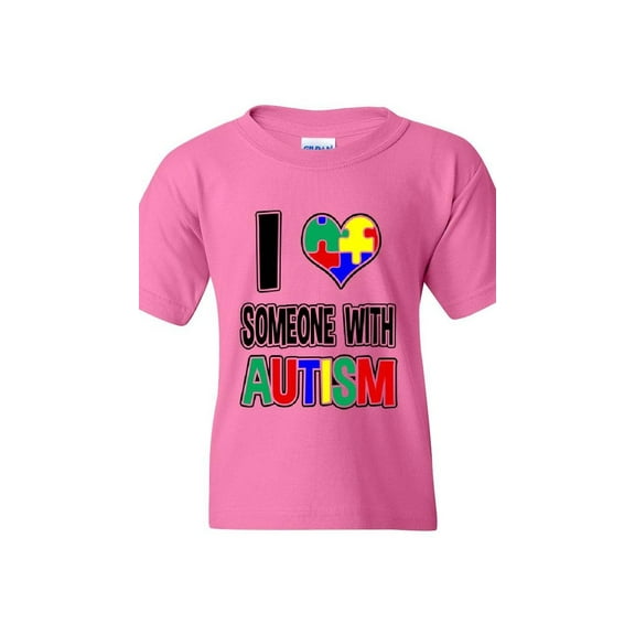 MmF - Big Girls T-Shirts and Tank Tops, up to Big Girls Size 24 - Autism Awareness