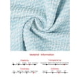 thumbnail image 7 of DARING DIVA Women's Long Sleeve Open Front Casual Knit Jacket XL Light Blue, 7 of 7