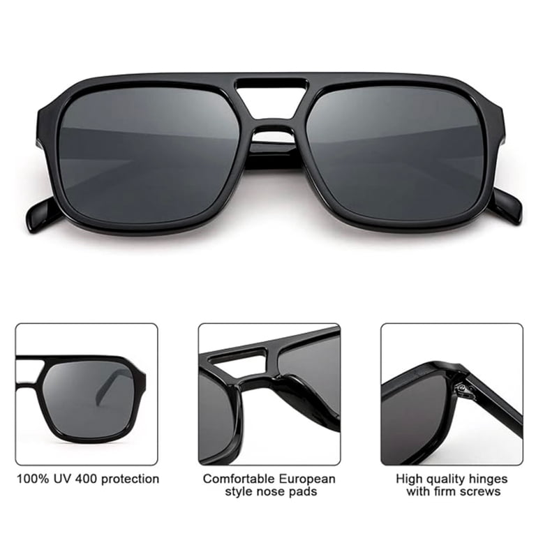 Vintage Aviator Large Oval Sunglasses for Women Men 70s  display picture 1