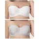 thumbnail image 5 of Sujetador bandeau convertible invisible de talla grande sin tirantes para mujer, 5 of 8