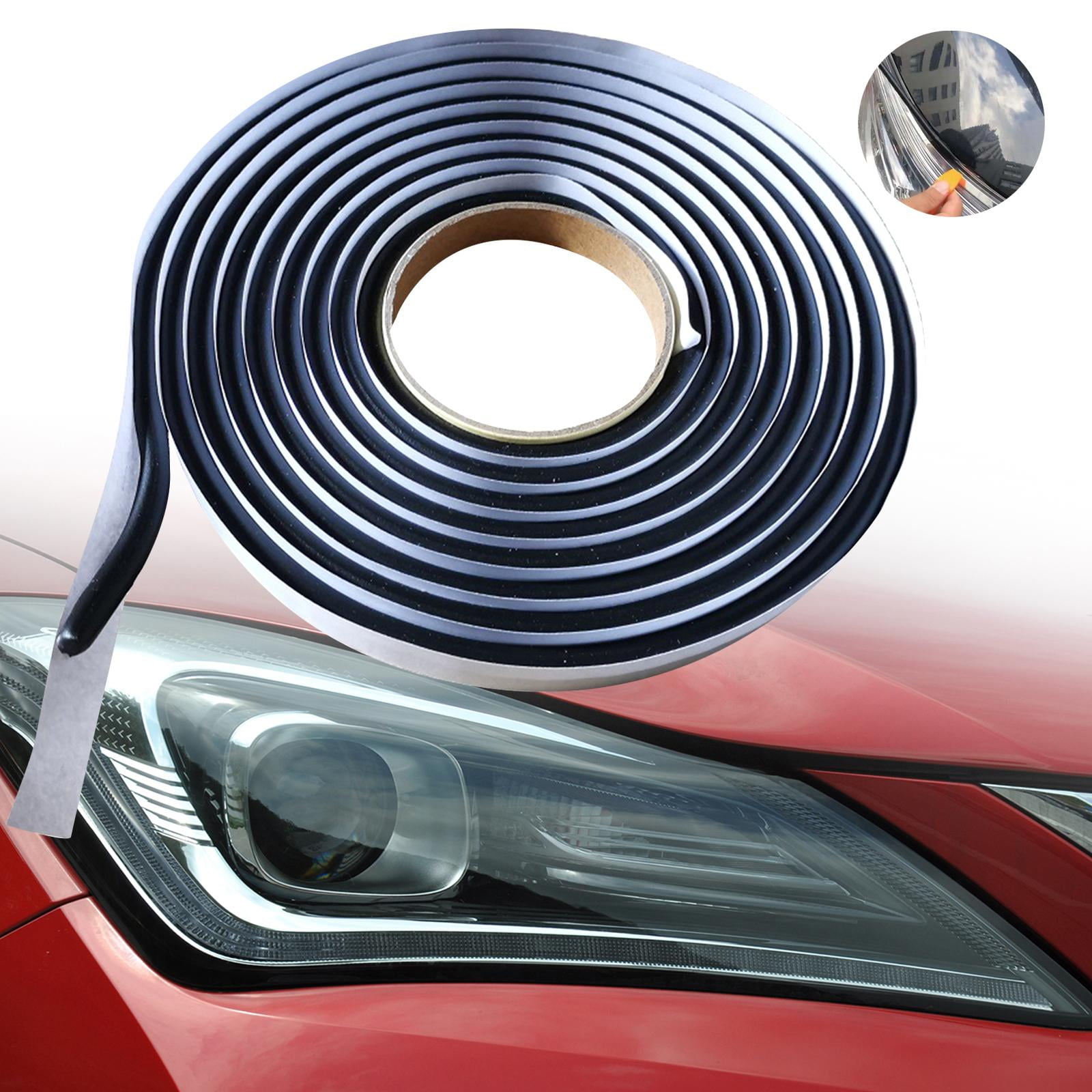 Zxpjkyu Butyl Sealant Tape Butyl Rope Butyl Rubber Sealant for RV Window Door Windshield 8mm