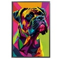 thumbnail image 2 of Cane Corso Dog Canvas Wall Art Poster Prints Colorful Pop Animal Art Wall Decor Dog Picture Artwork Pet Dog Painting Poster for Home Bedroom Living Room Decoration Framed, 2 of 6