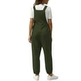 thumbnail image 6 of Frontwalk Women Loose Jumpsuit Dungarees Playsuit Straps Overalls Trousers Ladies Sleeveless Baggy Pockets Pants, 6 of 6