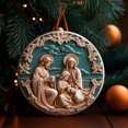 thumbnail image 4 of Up to 50% Off! LSLJS Acrylic Flat Christmas Tree Decoration,Cute Round Acrylic Decoration, 4 of 5