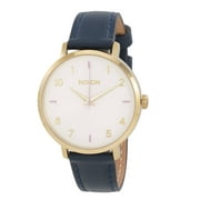 Nixon Arrow Quartz Grey Dial Blue Leather Watch A1091-151-00