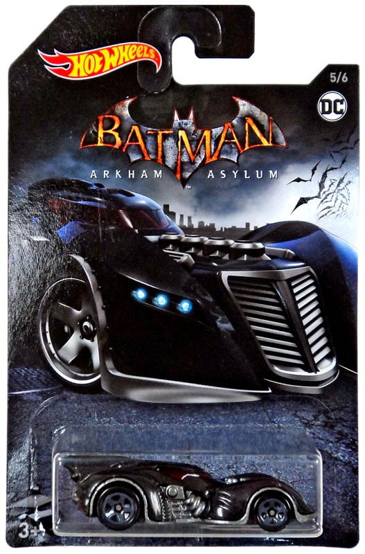 Batman Arkham Asylum Batmobile Hot Wheels Batman 75th Anniversary
