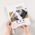 thumbnail image 4 of Sliding Bar Report Covers, Clear, White Color Binding Bar, 4 of 8
