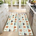 thumbnail image 4 of Kitchen Rugs Sets Of 2,Lovely Dog Breeds Anti Fatigue Kitchen Mat Rugs Non Slip Washable,Decorative Kitchen Floor Mats for Kitchen,Sink,Laundry,17"X47", 4 of 5