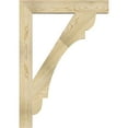 thumbnail image 3 of Ekena Millwork 4"W x 28"D x 40"H Olympic Block Rough Sawn Bracket, Douglas Fir, 3 of 4