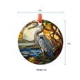 thumbnail image 5 of Blue Heron: Ornament Style Wall or Window Hanging, 2025, Holiday Decoration, Seasonal Keepsake Gift, Unique Collectible, Window Hanging, Home Decor 2025, Festive Home Accent,, 5 of 5