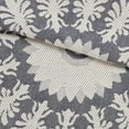 thumbnail image 2 of BNM Cotton Blend Classic Medallion Bedspread Set, Full, Denim Blue, 2 of 5