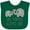 Green, variant on Inktastic My Papou Loves Me Grandchild Boys or Girls Baby Bib