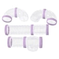 thumbnail image 3 of 8 Pieces Hamster Tubes Set Connected Tunnels External Pipes for Cage Accessories, 3 of 10