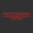 thumbnail image 2 of Stranger Things Curiosity Door Women's Sweatshirt, 2 of 3