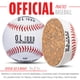 thumbnail image 4 of Pelotas de béisbol Franklin Sports OL1000 oficiales, tamaño 9 — 6 unidades, 4 of 8
