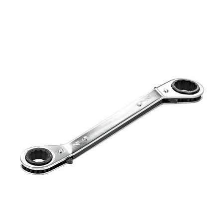 

Unique Bargains Reversible Ratcheting Wrench 11/16-inch x 7/8-inch Offset Double Box End CR-V