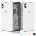 thumbnail image 1 of iPhone X Case, iPhone X Phone Case, iPhone 10 Case, Njjex Matte Charming Colorful Slim Soft TPU Bumper Case Cover For Apple iPhone X 2017 Release -White, 1 of 4