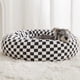 thumbnail image 1 of Cama para mascotas BFPETHOME Donut para perros y gatos pequeños, lavable a máquina, 1 of 7