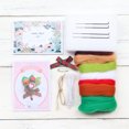 thumbnail image 2 of Coofit Christmas Needle Felting Kit Creative Hand Made Felting Tool Wool Felting Kit, 2 of 10