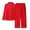 Women's Red, variant on MYGBCPJS Boys Girls Christmas Pajamas Set Toddler Button Down Nightwear Long Sleeve Shirts & Pants Xmas Loungewear Outfits