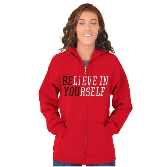 Weightlifting Quote Spotter Wanted Zip Hoodie Sweatshirt Women Brisco Brands S