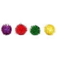 thumbnail image 3 of Easter Assorted Color Glitter Cat Sparkle Balls 20pcs 1.77 Inch, Soft Pom Pom Chase Toys for Indoor Kittens, Holiday Cat Play & Exercise, 3 of 9