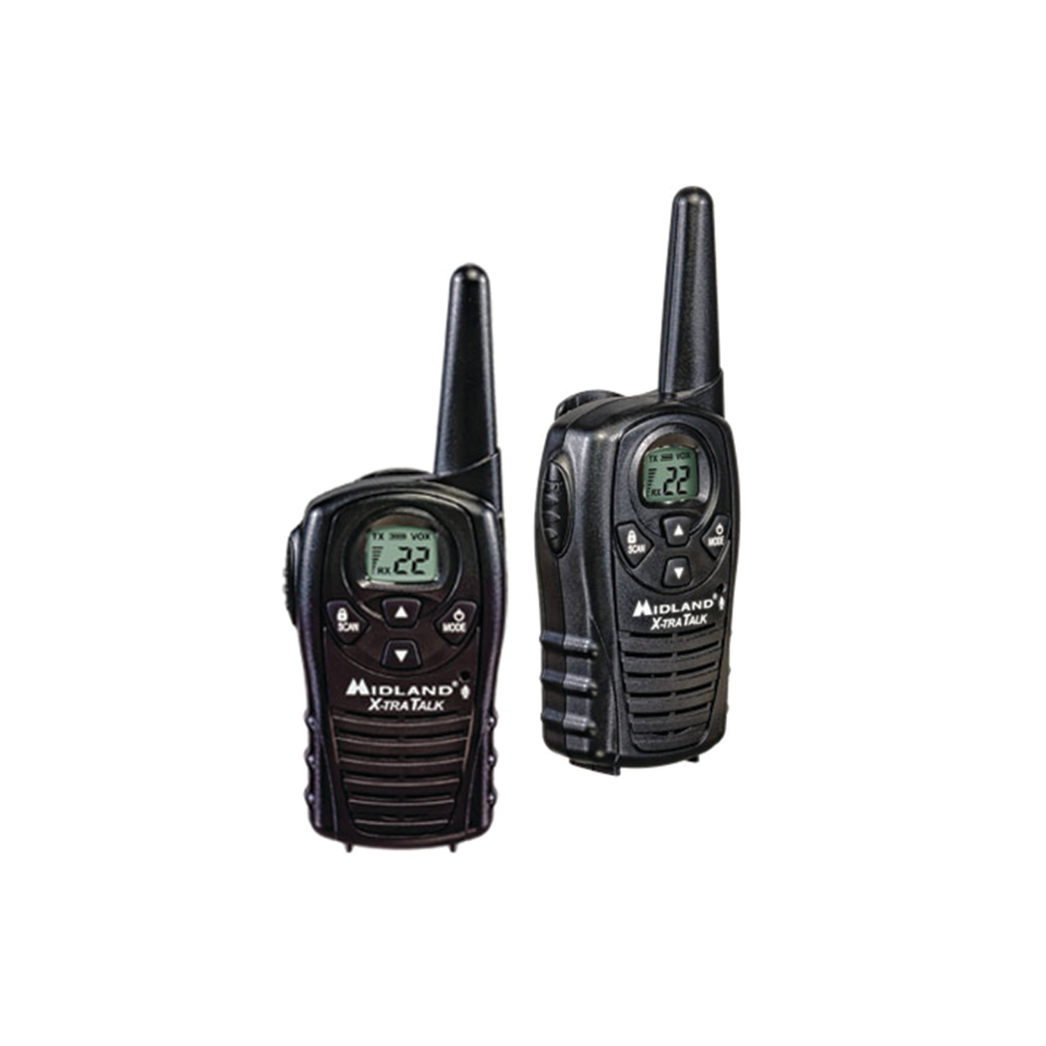 Midland 843631100479 microMOBILE Fixed-Mount GMRS 2-Way Radio with Magnetic Mount Antenna & pair of Midland 18-Mile GMRS Radios - image 3 of 3