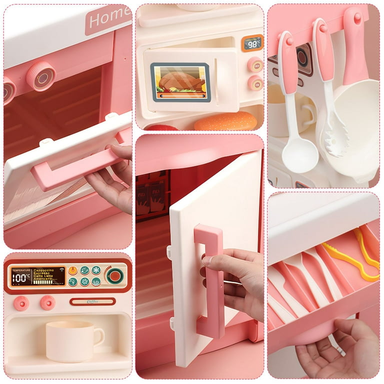 Girls Toy Kitchen Christmas Gifts  Kitchen Toys Year Girls Boys - 51cm  Children's - Aliexpress