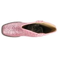 thumbnail image 4 of Roper Girls Glitter Galore Square Toe Cowboy   Mid Calf Boots, 4 of 5