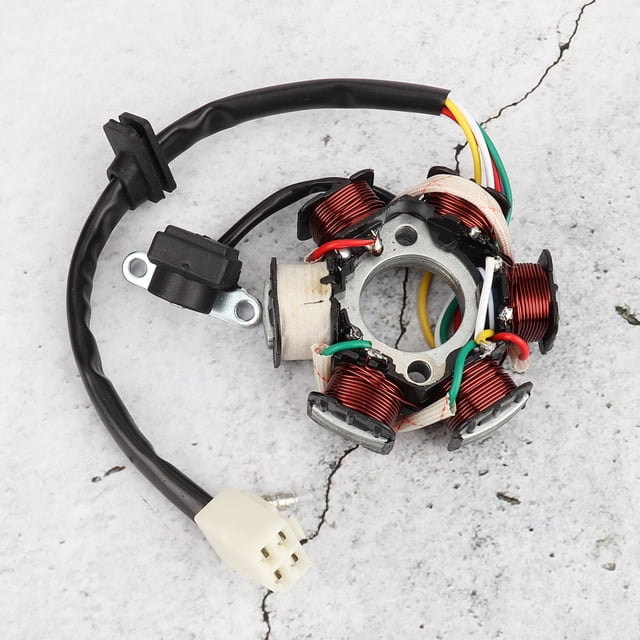 Magneto Stator,6-coil 5-wire Magneto Stator Magneto Generator Generator Magneto Stator Coil Tried and Trusted