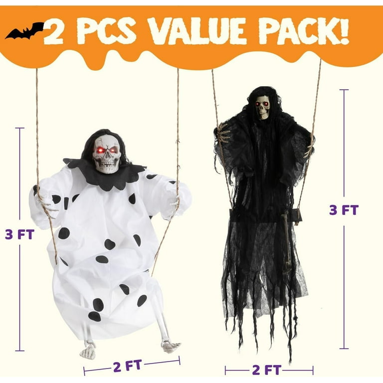 Halloween Decorations: skeletten en geesten hangende horror reapers met