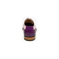 thumbnail image 7 of Stacy Adams Plaza Modified Cap Toe Oxford Shoes Leather Purple Multi 25608-540, 7 of 7