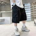 thumbnail image 2 of UAYOTSE Boys Shorts Summer Comfortable And Breathable Sports And Casual Cargo Shorts,Sizes 11-12 Years, 2 of 4