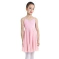 thumbnail image 4 of MSemis Kids Girls Cross Back Camisole Ballet Dance Leotard Dress, 4 of 7