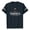 Navy, variant on Hello Darkness My Old Friend Graphic Crew Neck Short Sleeve T-Shirt for Men Casual Streetwear Tee