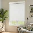 thumbnail image 5 of SUNOFF Cordless Blackout Blinds with Valance–Thermal Insulated,UV Protection,Free-Stop Spring(Home/Office),74"Wx72"H,Linen, 5 of 5