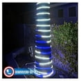 thumbnail image 2 of 30ft White Blue LED Rope Lights with 4-Level Dimmable Controller Outdoor Decorative Lighting for Christmas Winter Snow wedding Party Theme, 2 of 9