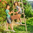 thumbnail image 5 of WRISTBIQUE Woven Crafts Basket Plastic Rattan Egg Collecting Picnickers Family Picnics 1Pack, 5 of 10