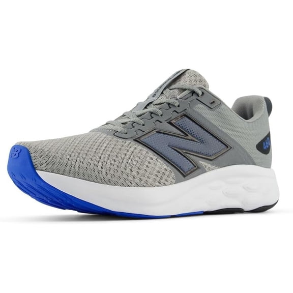 New Balance Men's 460 V4 Running Shoe, Concrete/Blue Oasis/Black, 14 Wide