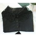 thumbnail image 1 of HEALEEP Cuello Desmontable De Encaje Negro Para Combinar Con Blusas Sin Cuello, 1 of 5