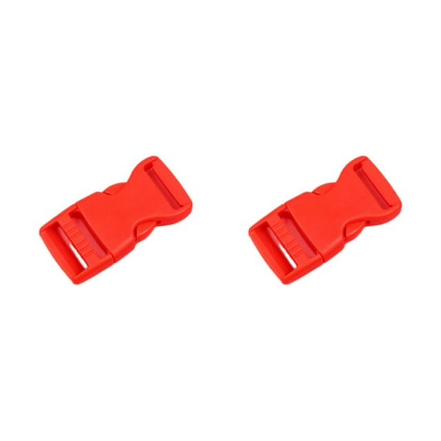 relayinert 10x Boucle de Haute Compatibilité pour une Intégration Transparente Boucle de Ceinture Multicolore Boucles Rouges Pratiques 2Set
