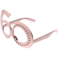 thumbnail image 2 of MOVTOTOP Pink Birthday Party Glasses for Adults with Durable ABS Material and Rhinestone Decoration 7.5 Inch, 2 of 8