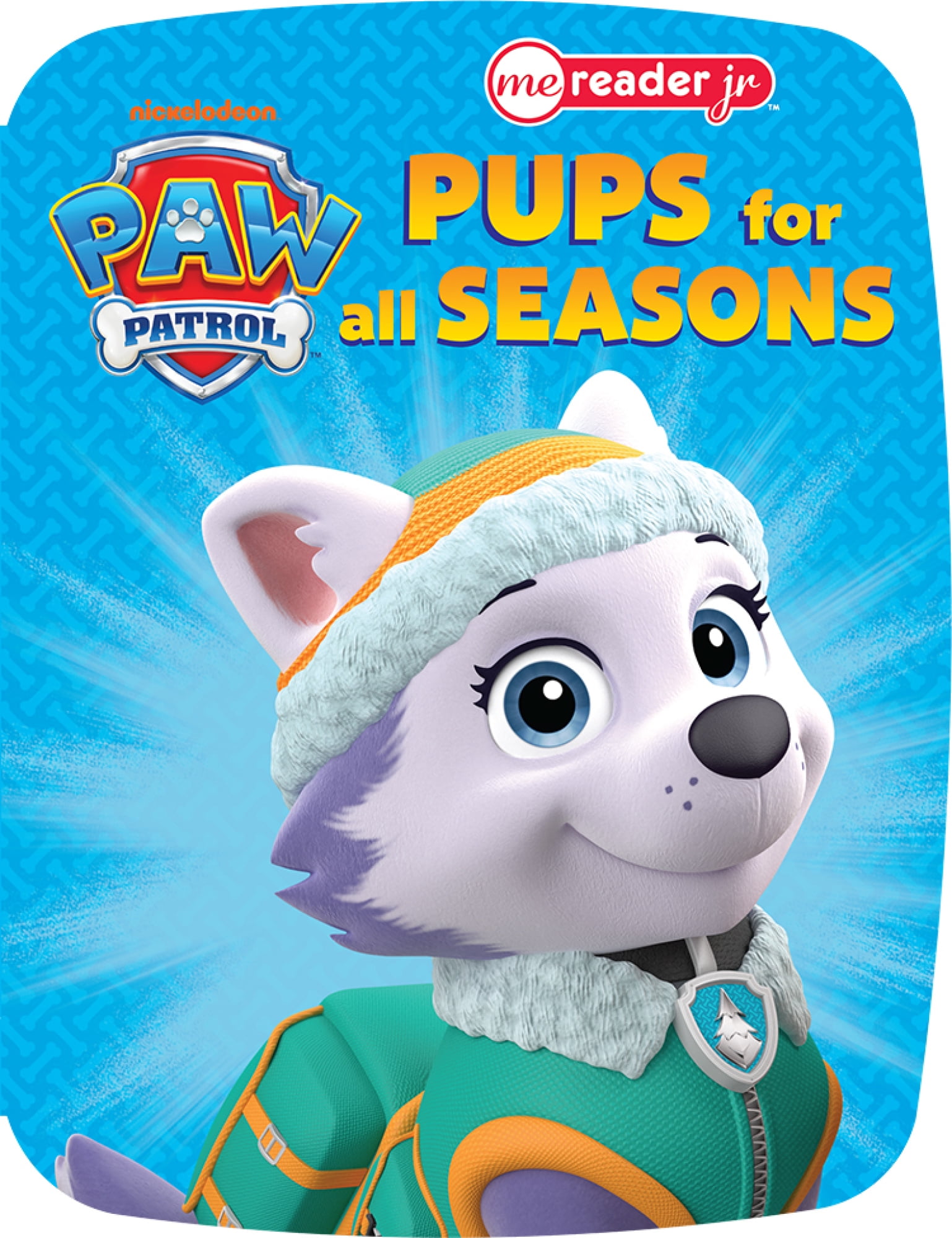 Nickelodeon PAW Patrol Chase, Skye, Marshall, and More! - Electronic Me Reader Jr. 8 Sound Book Library - PI Kids