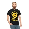 thumbnail image 4 of DJH Apparel | Remember To Smile Today Inspirational Unisex T-Shirt, 4 of 6
