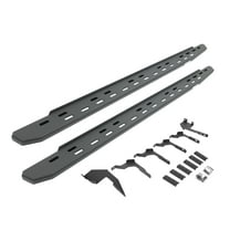 Go Rhino 69636880SPC RB30 Slim Line Running Boards with Mounting Bracket Kit For Ford 19-24 Ranger (Crew Cab Pickup)